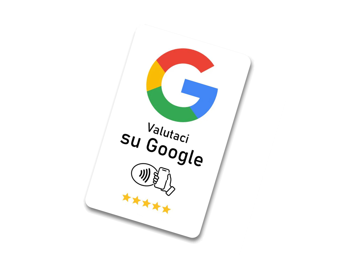 carte per recensioni google