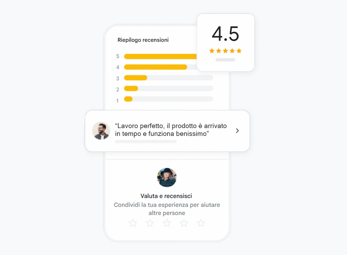 recensioni google