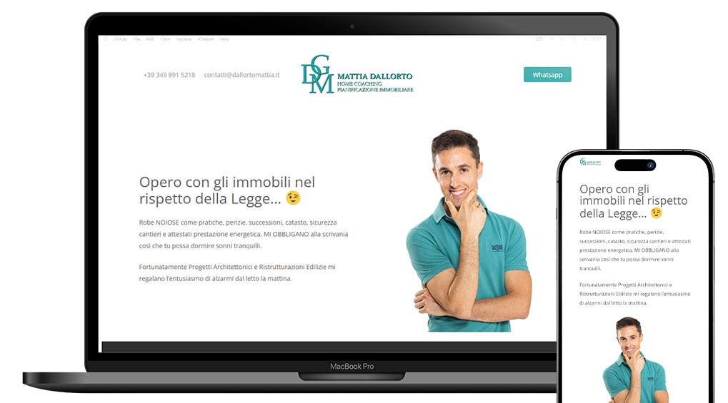 sito web per professionisti