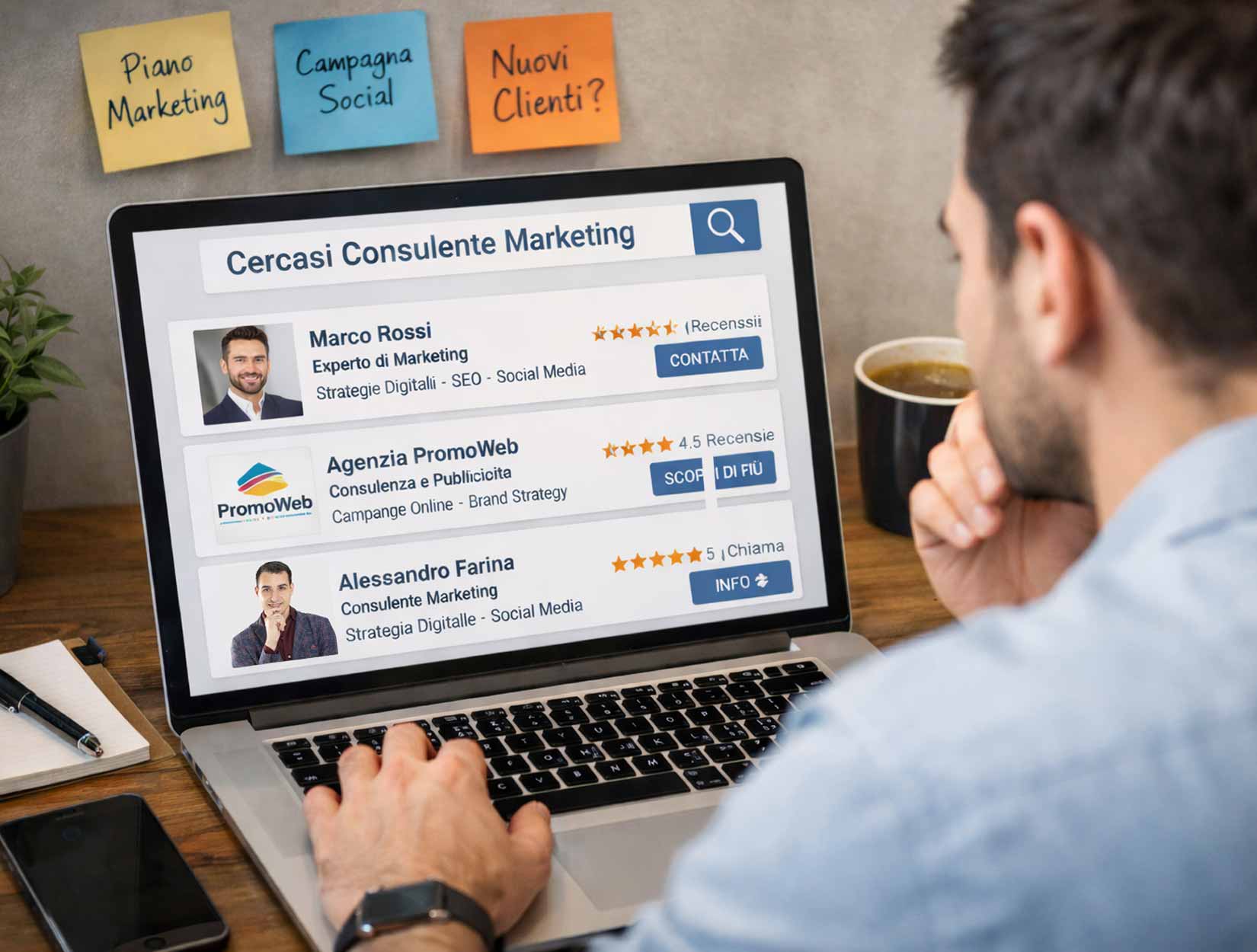 Come scegliere il consulente marketing